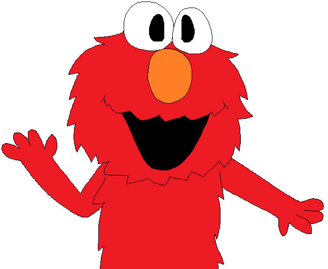 Elmo Normal Elmo by LadyFeliz on DeviantArt