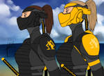 Stealth and Battle Armor by Blasian89