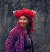 Dao-Red ethnia woman