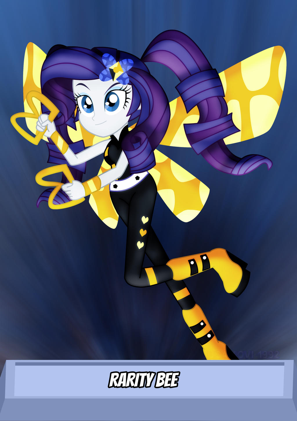 Rarity Bee by jucamovi1992 on DeviantArt
