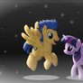 Pony Flash Sentry and Princess Twilight_Animated