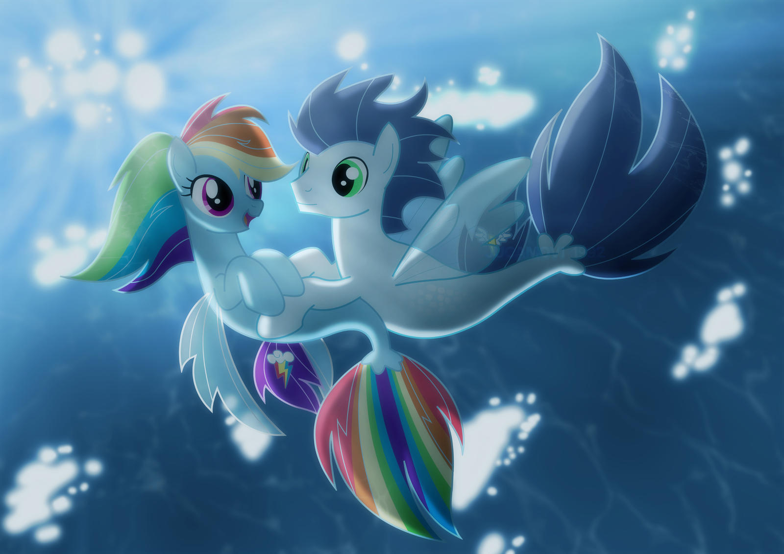 Soarindash Under The Sea By Jucamovi1992 On Deviantart