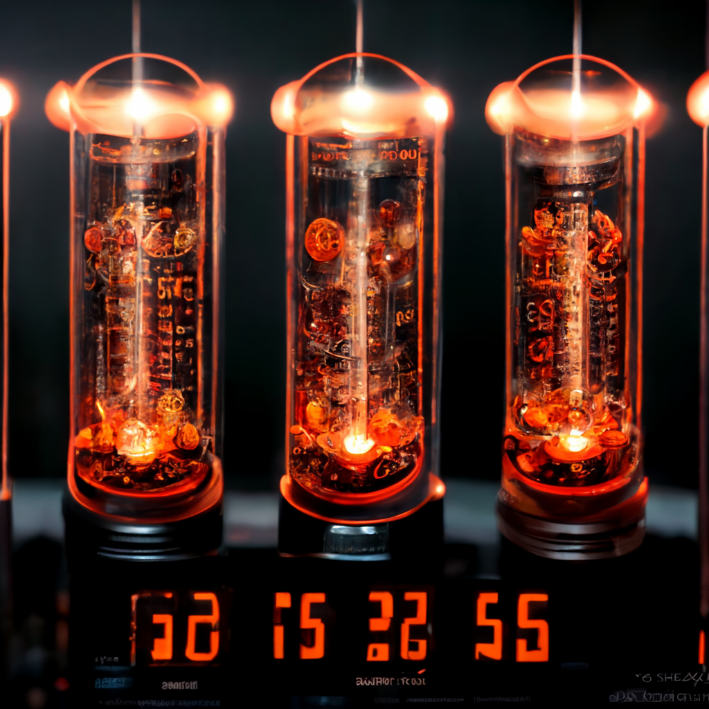 Tube Countdown Timer nixie tube countdown by fahcup on DeviantArt