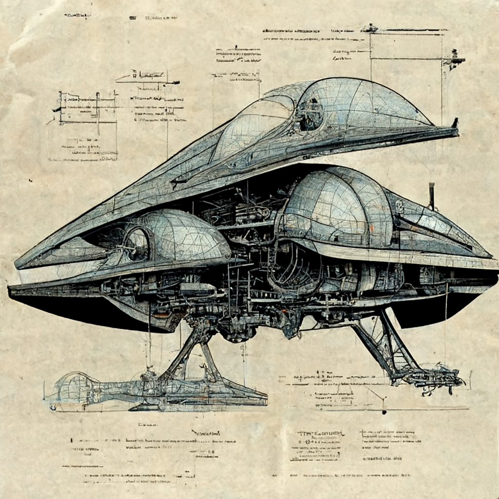 Alien Engineering Alien Spaceship Blueprints