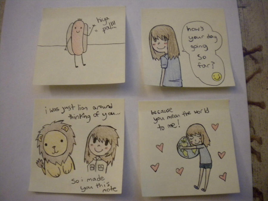 Ccute Notes cute notes by discographyrosary on DeviantArt
