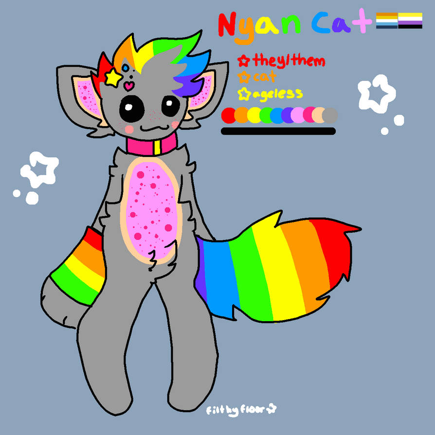 Nyan Color nyan cat personal design by FilthiestFloor on DeviantArt