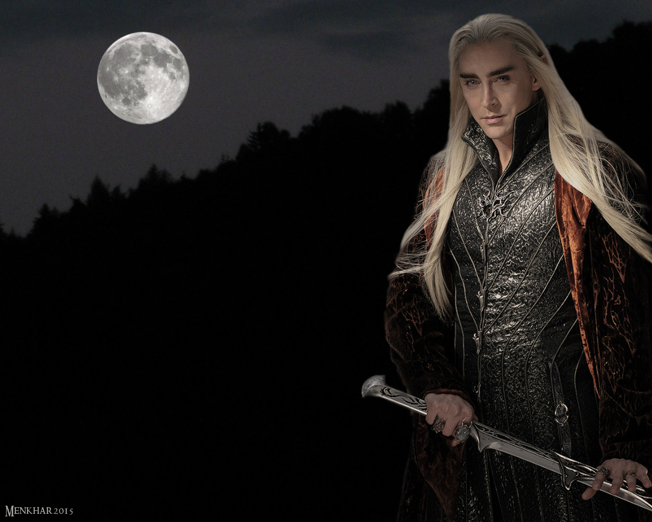 Thranduil in the Moonlight