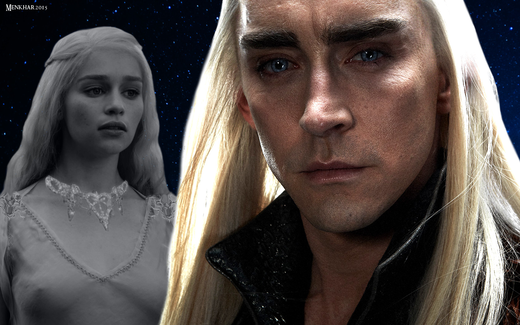 Thranduil and his beloved wife 2