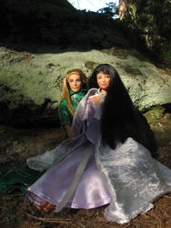 Prince Legolas and Leiniel in Eryn Lasgalen 2