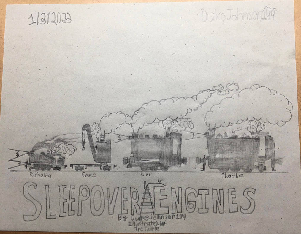 Quiet Engine Deviantart Sleepover Engines (4th Edition) by dukejohnson199 on DeviantArt