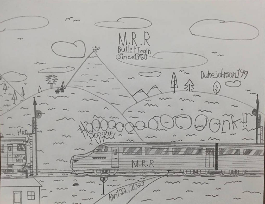 The M.R.R Bullet Train by dukejohnson199 on DeviantArt