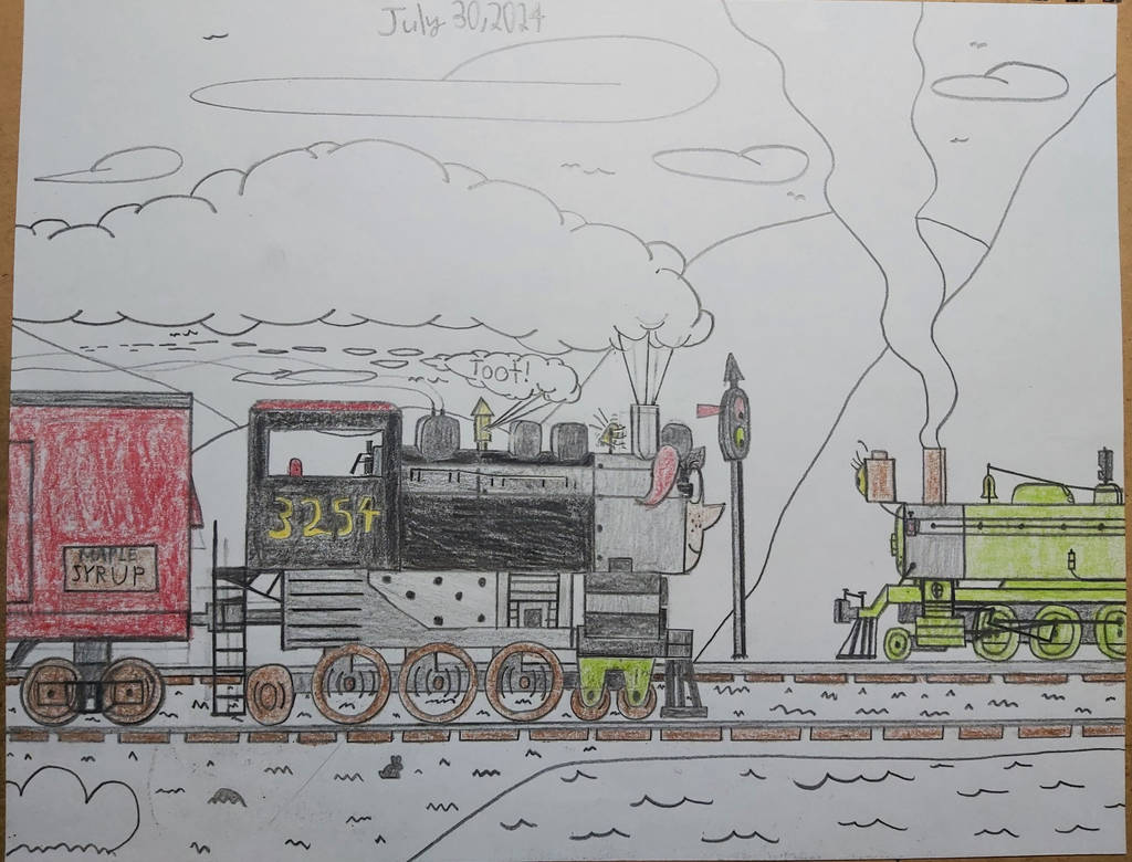 Cassidy Pulling A Cargo Train by dukejohnson199 on DeviantArt