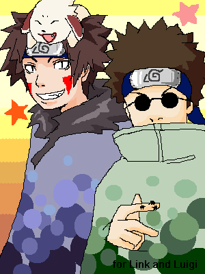 Kiba and Shino