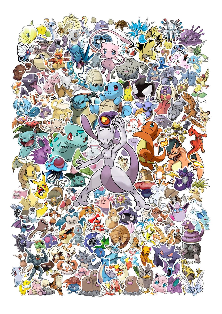 Here's 151 Pokemon Drawn By 151 Different Artists