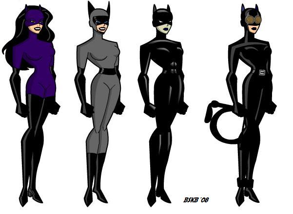 Catwoman Evolution