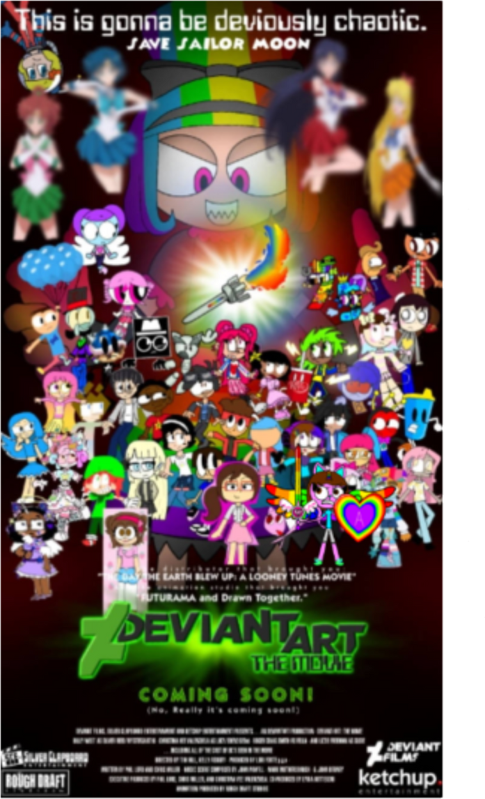 Deviantart Am I joined the deviantart art the movie!!! by addieMB on DeviantArt