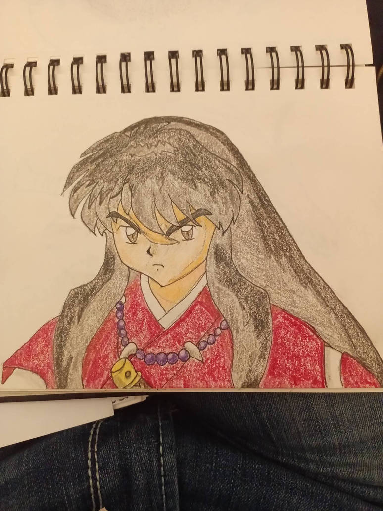 Inuyasha/human form by katnoir16 on DeviantArt