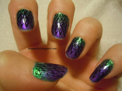 Peacock Nails