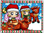Christmas Coloring contest by BevyArt