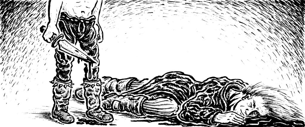 BleakWarrior Page 49 - Defeated by DavidStaege