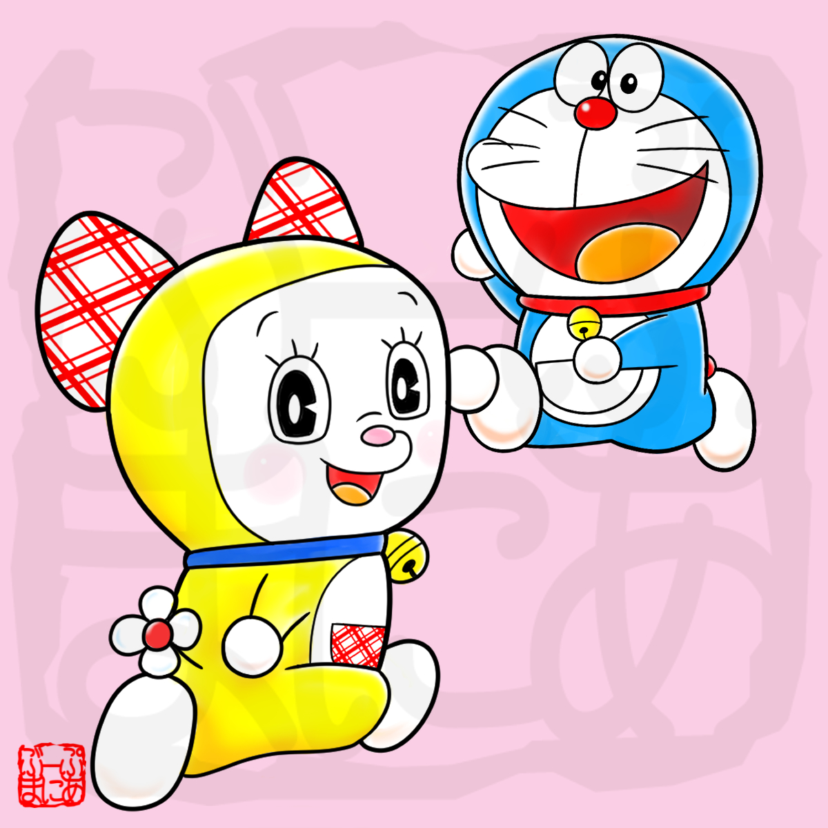 Doraemon and Dorami by boopmania on DeviantArt Doraemon and Dorami by boopmania on DeviantArt