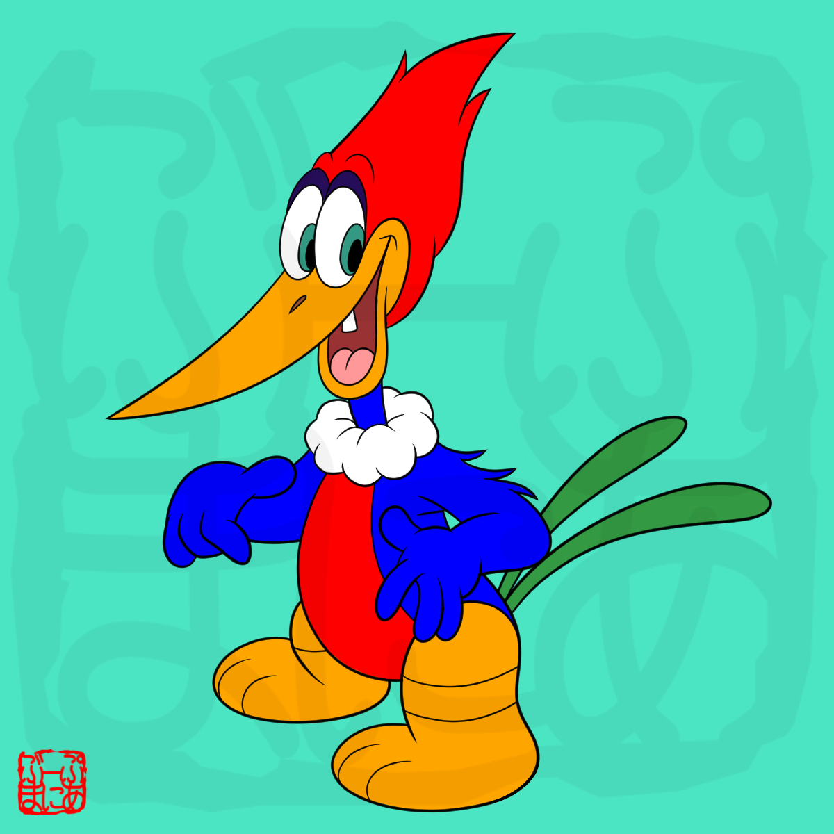 Woody Woodpecker by boopmania on DeviantArt Woody Woodpecker by boopmania on DeviantArt