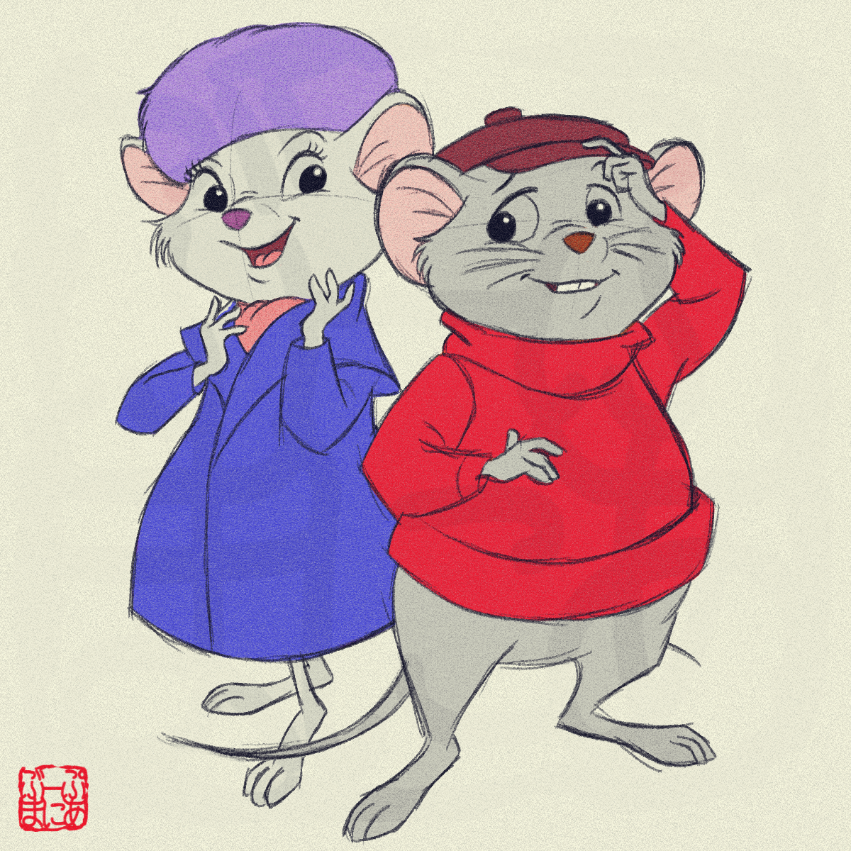 The Rescuers by boopmania on DeviantArt