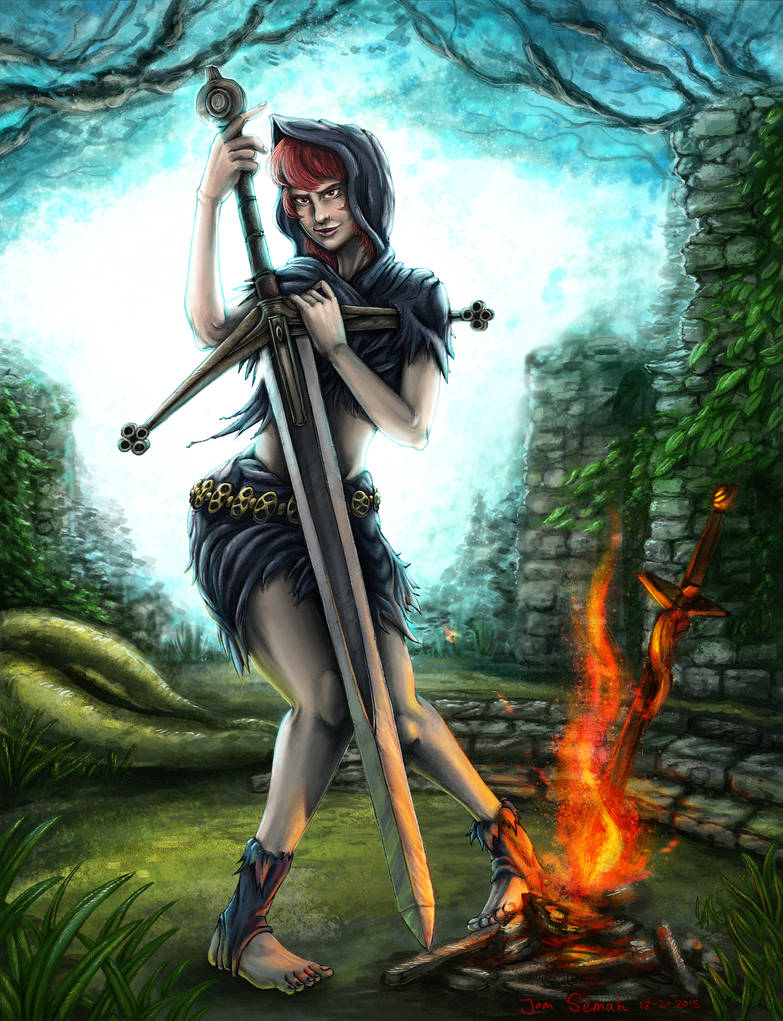 Dark Souls Claymore by Polysics on DeviantArt