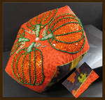 Pumpkin Biscornu by Mattsma