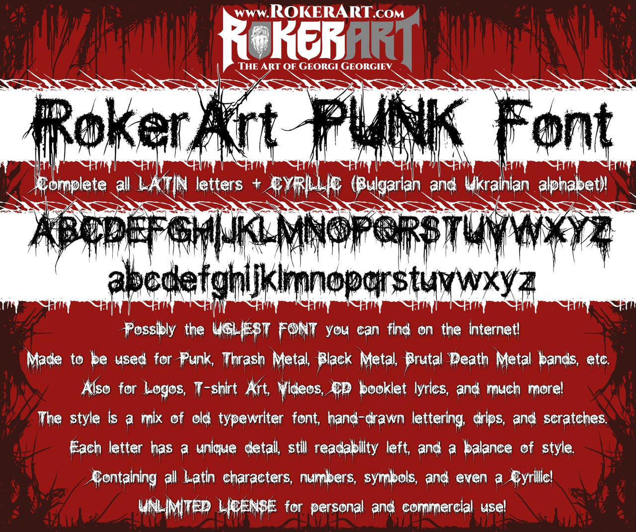 Punk-font by RokerArtwork on DeviantArt