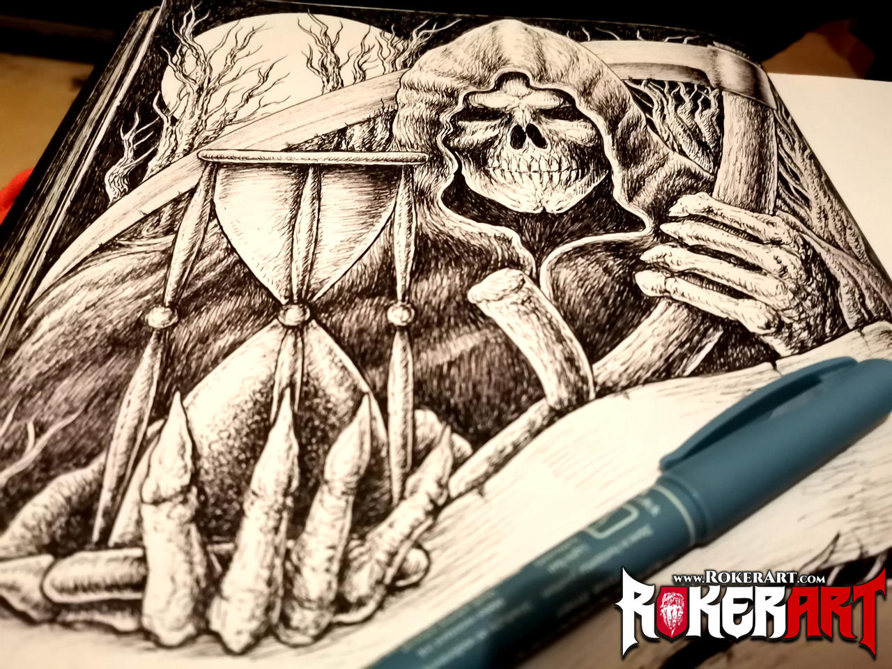 Reaper Er Grim-reaper-artwork by RokerArtwork on DeviantArt