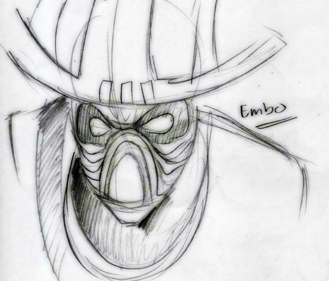 Embo Drawing Embo the Bounty Hunter by theREDspy on DeviantArt