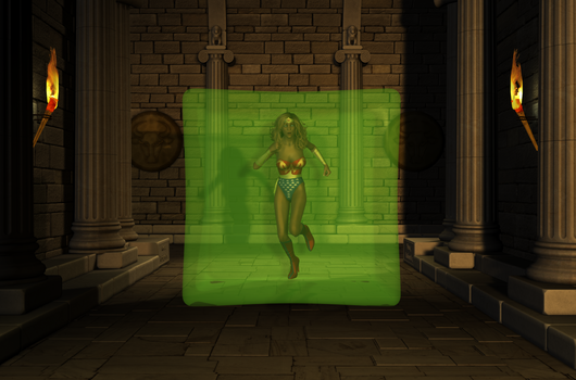 Ultra Woman . Oops! Gelatinous Cube