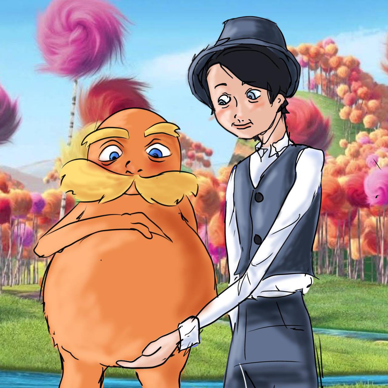 Oceler Baby Hot sexy lorax and onceler pregnant by Hottiefanart1234 on DeviantArt