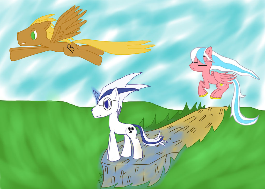 Three Ponies We Three Ponies by RajXenoeph on DeviantArt