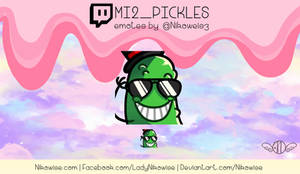 Commission- Twitch Emotes- MI2_PICKLES