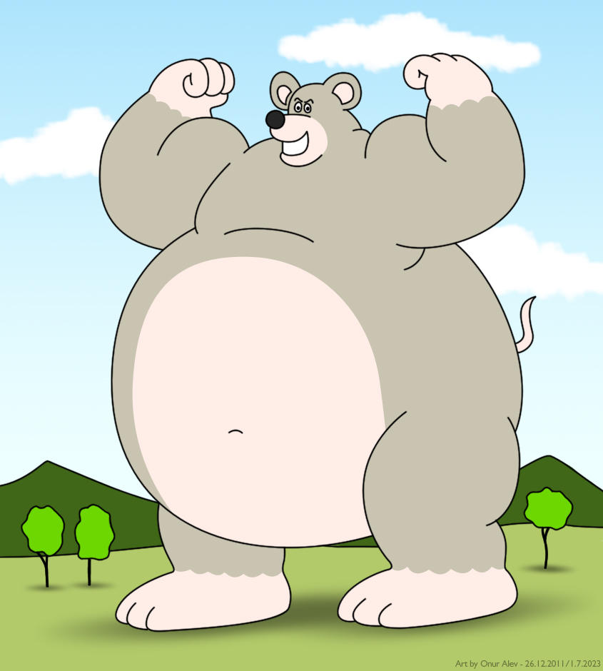 Comically Large Mouse The Big Mouse by napalmhonour on DeviantArt