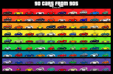 Ninety Cars From Nineties