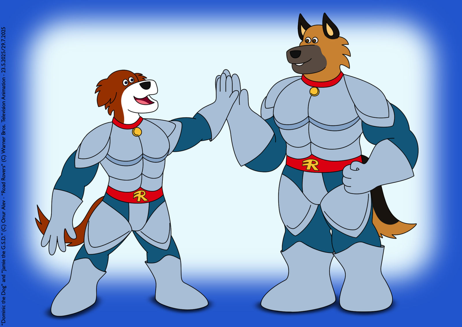 Dominic and Jamie as Road Rovers by napalmhonour on DeviantArt