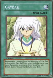 Gaydar Yugioh Card