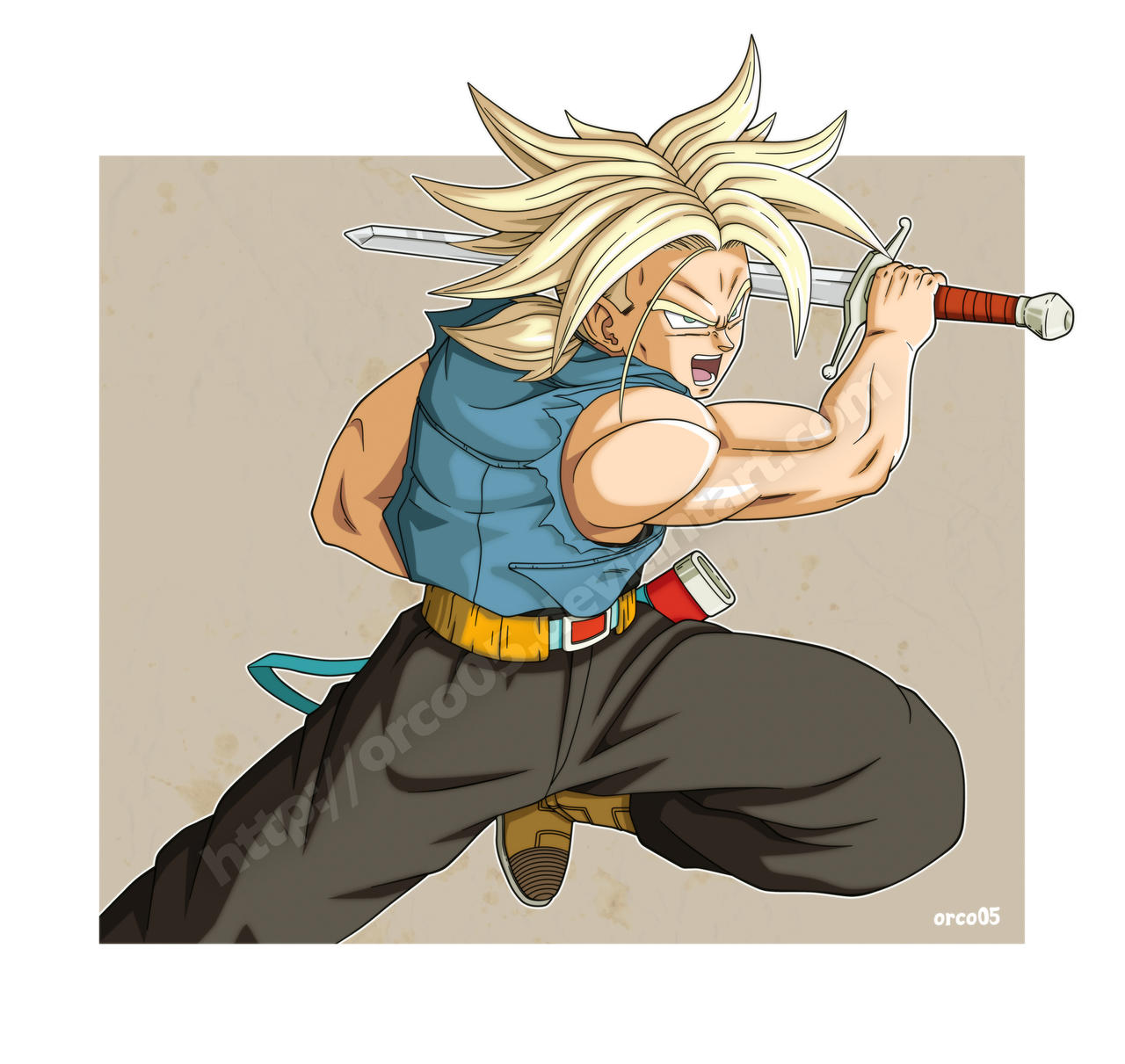 Trunks SSJ by orco05 on DeviantArt