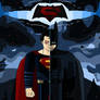 Batman VS Superman Birthday Request (pixel art)