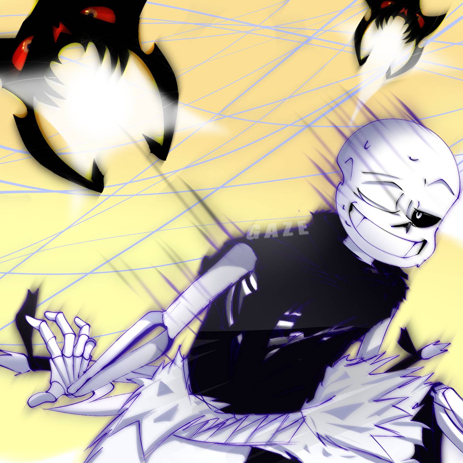 Cross sans - Desenho de error_sans_br - Gartic