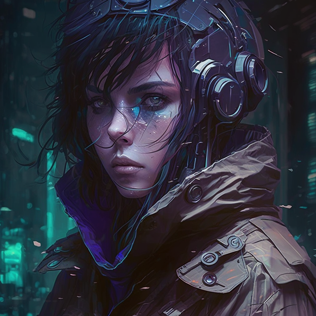 Cyberpunk Anime Character 02 by SoftWMaster on DeviantArt