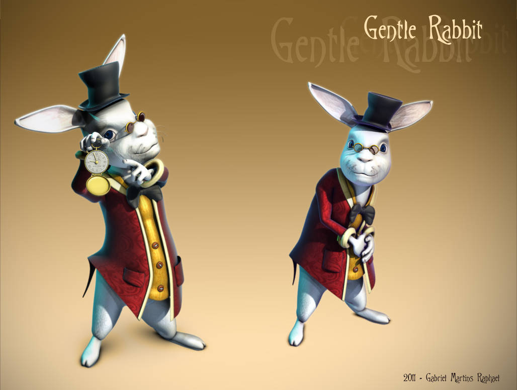 Gentle Rabbit by Raphsing on DeviantArt