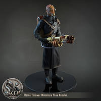 Flame Thrower Miniature Preview