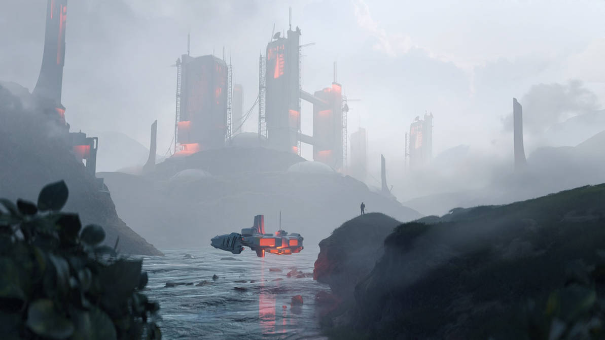 Explorer Outpost Outpost by OliverBeck on DeviantArt
