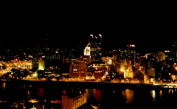 Pittsburgh Night Skyline