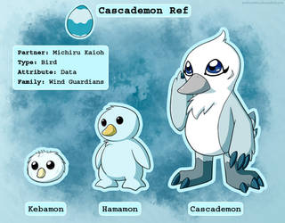 Cascademon - Digimon of Neptune