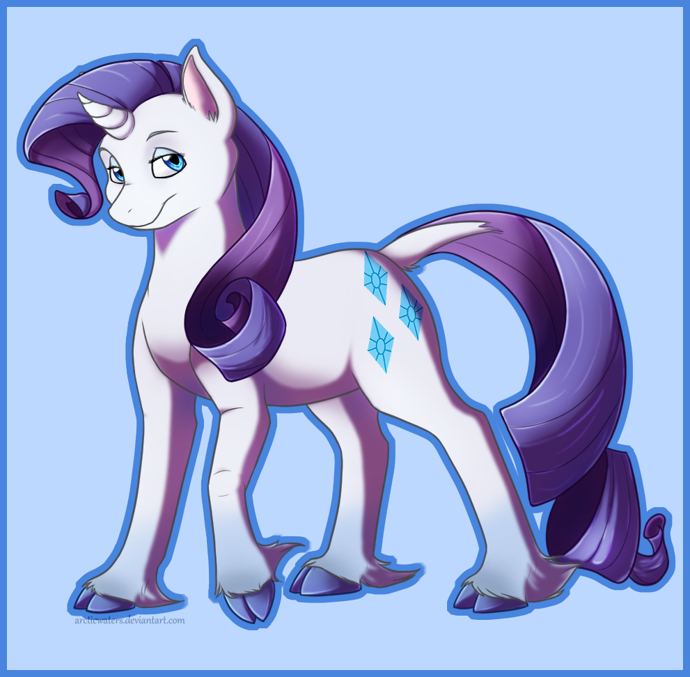 Pony style practice - Rarity